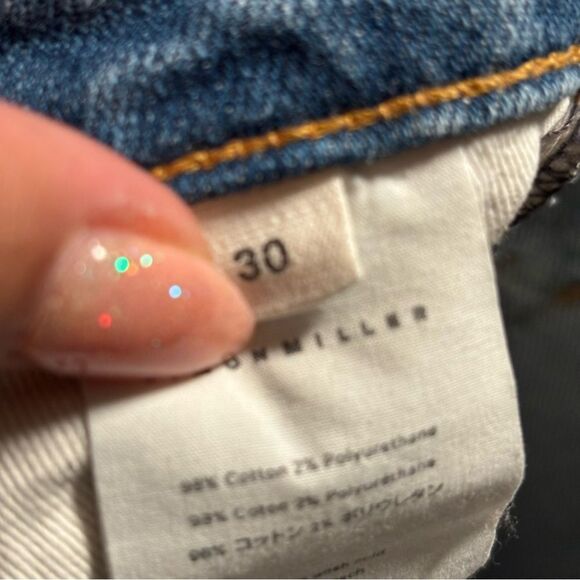 Simon Miller Slim Boot Jeans Blue Medium Wash Size 30 - Picture 10 of 15